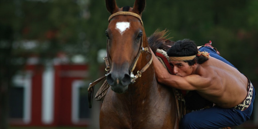 Gaucha Riding Sidesaddle at La Bamba